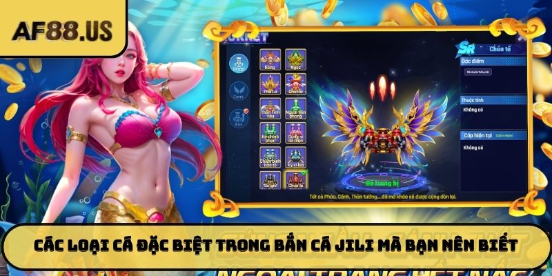 Các loại cá đặc biệt trong bắn cá JiLi mà bạn nên biết