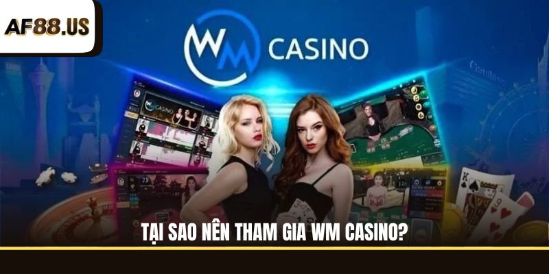 Tại sao nên tham gia WM casino?